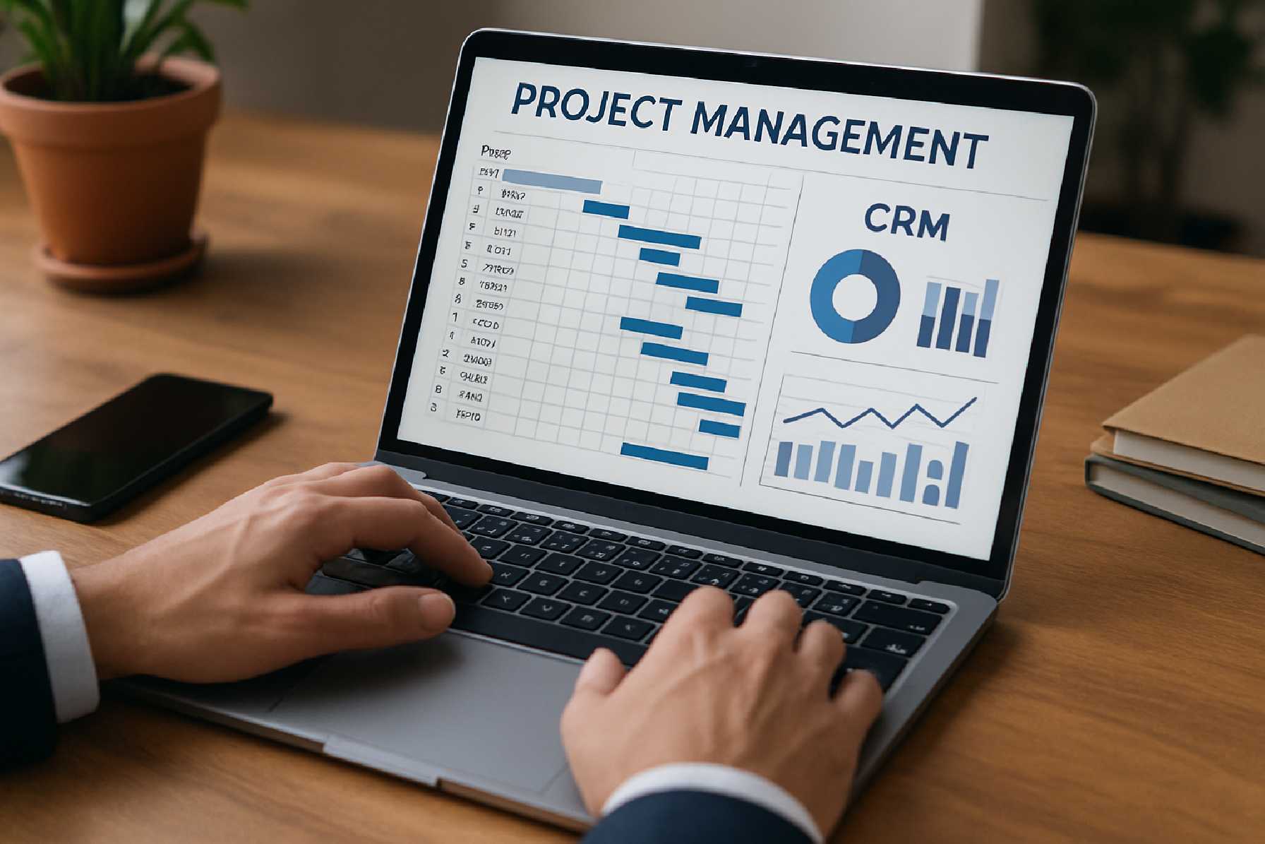 מערכת ניהול פרויקטים עם אינטגרציה ל-CRM
